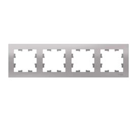 Рамка Schneider Electric 4-м ATLAS DESIGN универсальная, алюминий ATN000304 1240223 