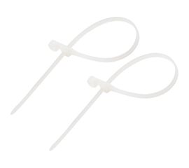 Хомут под винт REXANT nylon 4.3x200 мм 100 шт белый 07-0204 