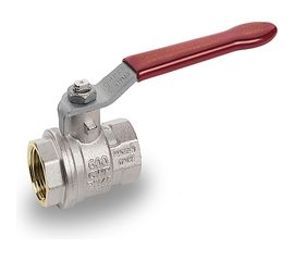 Шаровой кран RuB, 1/4" DN8 PN40, ВР-ВР, серия MILANO (S.90), ручка S90B00 