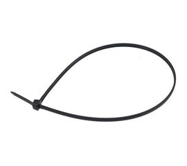 Нейлоновая хомут-стяжка с тройным замком REXANT 200x3,6 мм, черная, упаковка 100 шт. 67-0201 