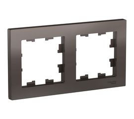 Рамка Schneider Electric 2-м ATLAS DESIGN универс. мокко ATN000602 