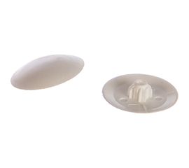 Заглушка №2 Tech-Krep белая 15 шт - пакет 106203 