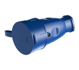 Переносная розетка SVET РА 16-005 УХЛ4, каучук,цвет - синий SV0303-0007 