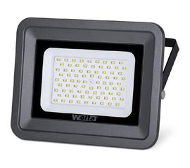 Светодиодный прожектор Wolta 5700K, 70 W SMD, IP 65,цвет серый, слим WFL-70W/06 