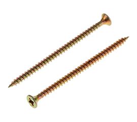 Универсальный саморез Tech-Krep 70х4,5 мм 150 шт желтый, коробка с окном 113142 