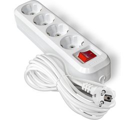 Удлинитель UNIVersal S-304 ПВС 3*1, 4 гнезда, с/з выключатель 5м 9631991 