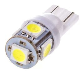 Автолампа диод T10 W5W 24V 5 SMD без цоколя 1-контурная белая SKYWAY S08202005 