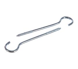 Шуруп с полукольцом Tech-Krep 5,0х85 2 шт - пакет 136363 