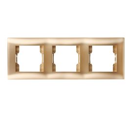 Трехпостовая розетка Volsten V01-16-A31-M Magenta Dorado, 10033 