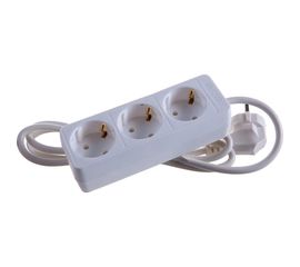 Бытовой удлинитель UNIVersal ТМ 3500 Вт с/з 3гн. ПВС 1,5м 481S-6301 