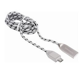 Кабель SONNEN USB 2.0-micro USB 1м Premium медь передача данных и быстрая зарядка 513125 