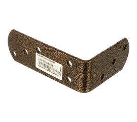 Крепежный уголок Tech-Krep черный 80х120х40х4,0 мм - накл. 124414 