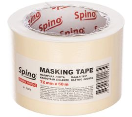 Малярная лента SPINO белая 60oC 72мм x 50м 62475 