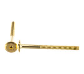 Мебельный винт с плоской головкой ЕВРОПАРТНЕР латунир. М6х70 16шт. 6 1611 2 