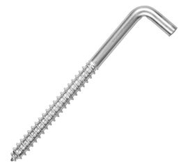 Крюк-шуруп ЕВРОПАРТНЕР L-обр. Zn d5,5хL80 мм 2 шт. 13 0633 1 