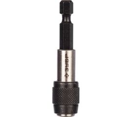 Адаптер "ЭКСПЕРТ" магнитный для бит, фиксатор, держатель для направления биты, 60мм Зубр 26715-60 