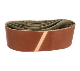 Лента шлифовальная бесконечная СТАНДАРТ на тканевой основе (5 шт; 100х610 мм; P180) для ЛШМ Зубр 35343-180 