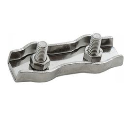 Зажим для троса ЕВРОПАРТНЕР DUPLEX D4 мм, нержав. сталь, 1 шт. G1 4404 