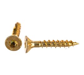 Конструкционный шуруп ЕВРОПАРТНЕР для дерева с фрезой потай ж/п Torx 20, 4.0х25 25шт T2 0647 1 