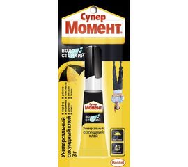 Суперклеей Момент Водостойкий 1765969 3 г БЛ12 Б0026372 