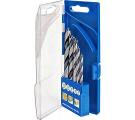 Набор сверл по дереву Профи (5 шт; 4, 5, 6, 8, 10 мм) ПРАКТИКА 640-353 