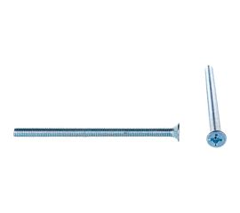 Потайной винт КРЕП-КОМП цинк DIN965 6х90 10шт вп690мф 