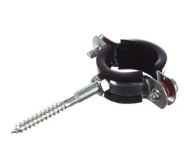 Трубный хомут с гайкой ЗУБР оцинкованный, в комплекте с сантехнической шпилькой 37866-32-37 