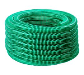 Шланг напорно-всасывающий со спиралью ПВХ (30 м; 32 мм; 3 атм) ЗУБР 40325-32-30 