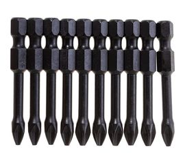 Биты ПРОФИ PH2 (10 шт; 50 мм; 1/4") Зубр 26021-2-50-S10 