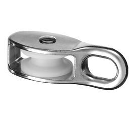 Одинарный блок ЗУБР 7x25 мм, 1 шт, нейлоновый шкив 304586-25 