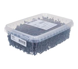 Саморез Качественный крепеж 3,5х25 потай, крупная резьба, оксид 1500 шт 1000359 КЧ 