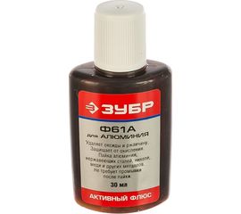 Флюс Ф61А (30 мл) для алюминия Зубр 55493-030 