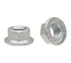 Гайка с фланцем Качественный КРЕПЕЖ DIN 6923 М4 600 шт 0301300 КЧ 