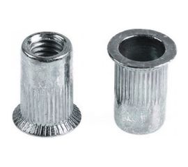 Заклепка КРЕП-КОМП с внутренней резьбой потайной бортик Белый цинк м8х1,25х18 350шт зрп8 