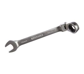 Гаечный трещоточный ключ с шарниром КВТ 14 мм 79196 