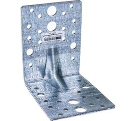 Крепежный усиленный уголок ЗУБР УКУ-2.5 80х100х100 х 2.5мм 31011-100 