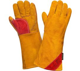 Краги Профессионал ГОЛД, оранжевые, 35 см, 55029 