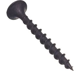 Саморез Качественный Крепеж 3,5х35 потай, крупная резьба, оксид 250 шт 0300363 КЧ 