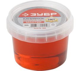 Канифоль (100 г) для паяльных работ Зубр 55470-100 