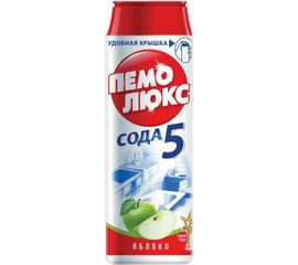 Чистящее средство ПЕМОЛЮКС Сода-5 Яблоко 480 г, порошок 2414453 601896 