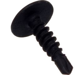 Саморез с прессшайбой КРЕП-КОМП сверло чёрный фосфат 4,2х16 1000шт пшсч16ф 