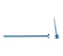 Винт КРЕП-КОМП полуцилиндрическая головка, цинк DIN7985 4х70 30шт вц470мф 