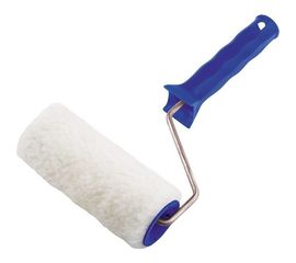Валик СИБРТЕХ из искусственного меха с ручкой, 150 мм, ворс 15 мм, D - 48 мм, полиэстер 80112 