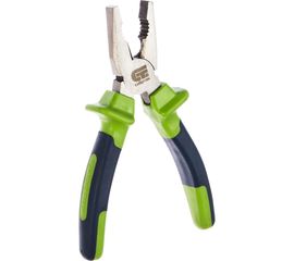 Комбинированные плоскогубцы СИБРТЕХ 180 мм, двухкомпонентные рукоятки 17051 