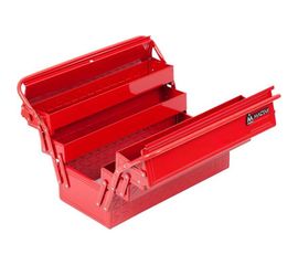 Инструментальный раскладной ящик МАСТАК 5 отсеков, красный 510-05420R 