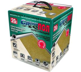 Эпоксидный двухкомпонентный состав для укрепления бетона СДЕЛАЙ ПОЛ УКРЕПЛЯЮЩИЙ 20кв.м. 16822 