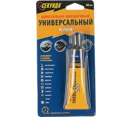 Универсальный клей Секунда 30 мл, прозрачный 403-108 