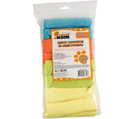 Набор салфеток из микрофибры Рыжий кот MFS-05/8 8 шт. 310271 