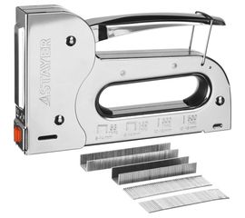 Стальной степлер STAYER BlackForce-53 тип 53, 140, 300, 500 31515_z01 