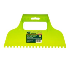 Пластмассовый шпатель для клея СИБРТЕХ зубчатый 6х6 мм 86015 